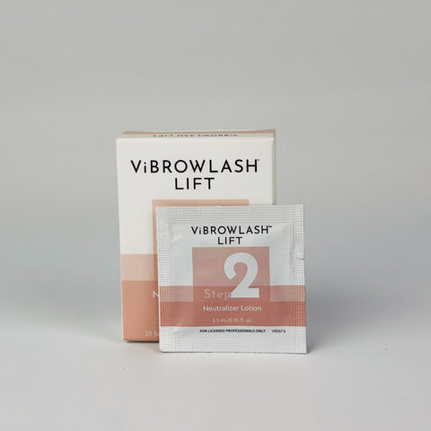 Image of ViBrowLash Lift Neutralizer Lotion, Step 2, 10 ct