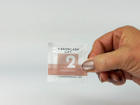 Image of ViBrowLash Lift Neutralizer Lotion, Step 2, 10 ct